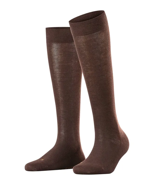 falke-sensitive-london-damen-kniestr-mpfe-schwarz-1-paar-baumwolle image 1