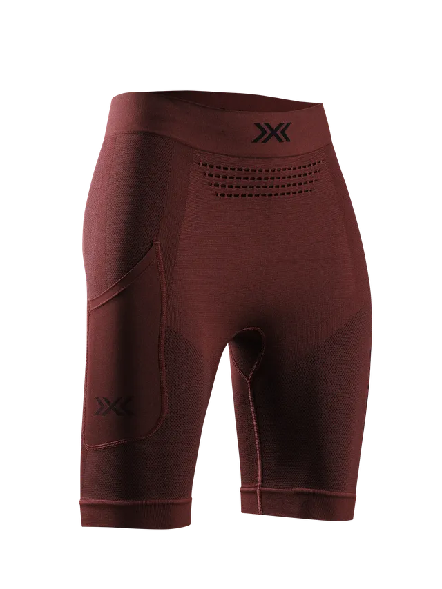 x-bionic-xceed-run-short-tights-damen-laufshorts-oxide-red image 1