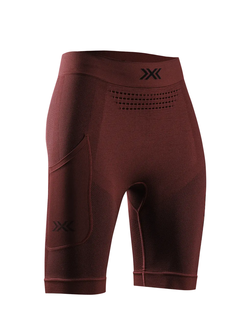 x-bionic-xceed-run-short-tights-damen-laufshorts-oxide-red image 1