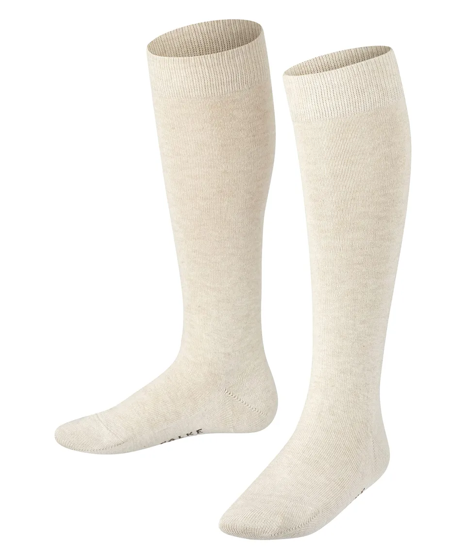 falke-family-kinder-kniestr-mpfe-baumwolle-schwarz-27-30-1-paar image 1