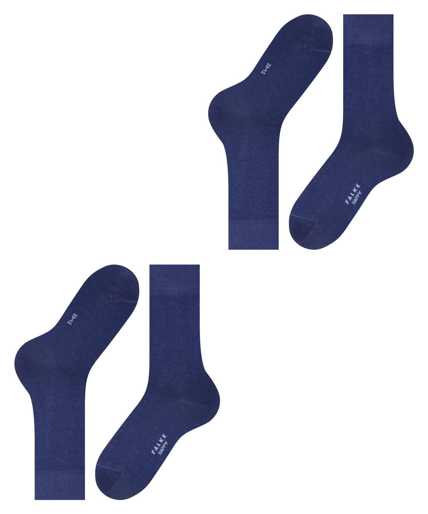 falke-happy-2-pack-herrensocken-baumwolle-schwarz-39-42 image 5