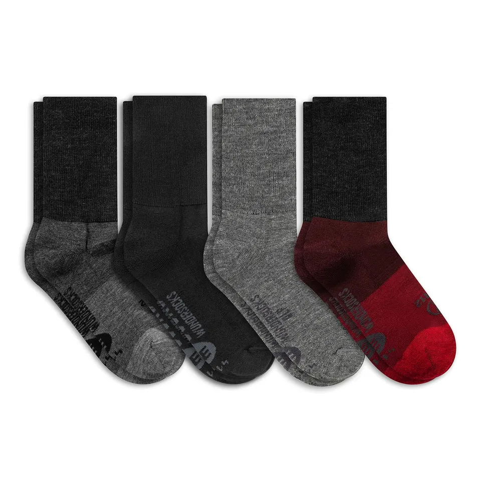 wundersocks-alp-merino-socken-crew-4er-pack-bunt-mittelstark image 1