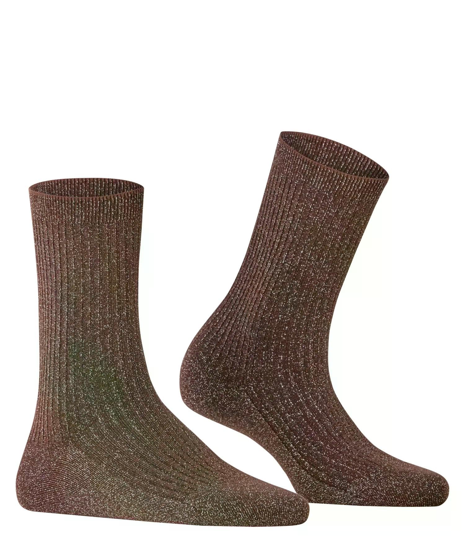 falke-shiny-rib-socken-dark-brown-39-42-viskose image 3