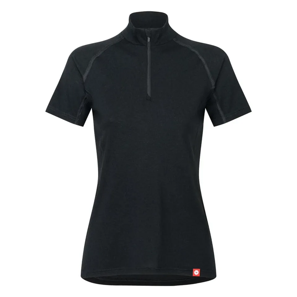 wundersocks-merino-clothing-katy-t-shirt-damen-kurzarm-zip-geruchshemmend image 1