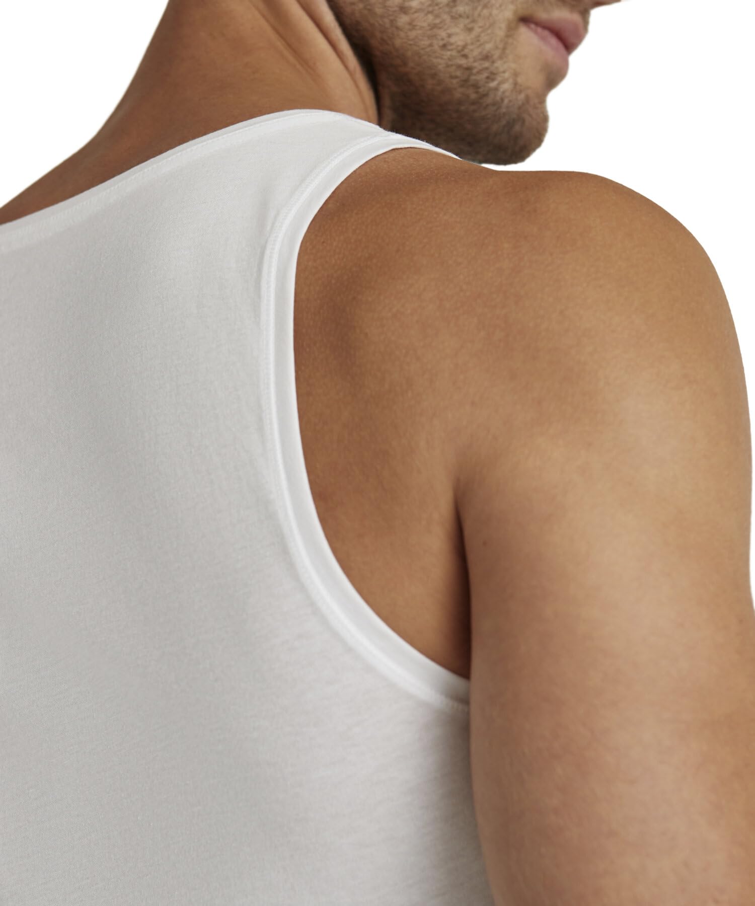 falke-daily-natural-singlet-unterhemd-herren-schwarz-bio-baumwolle image 4