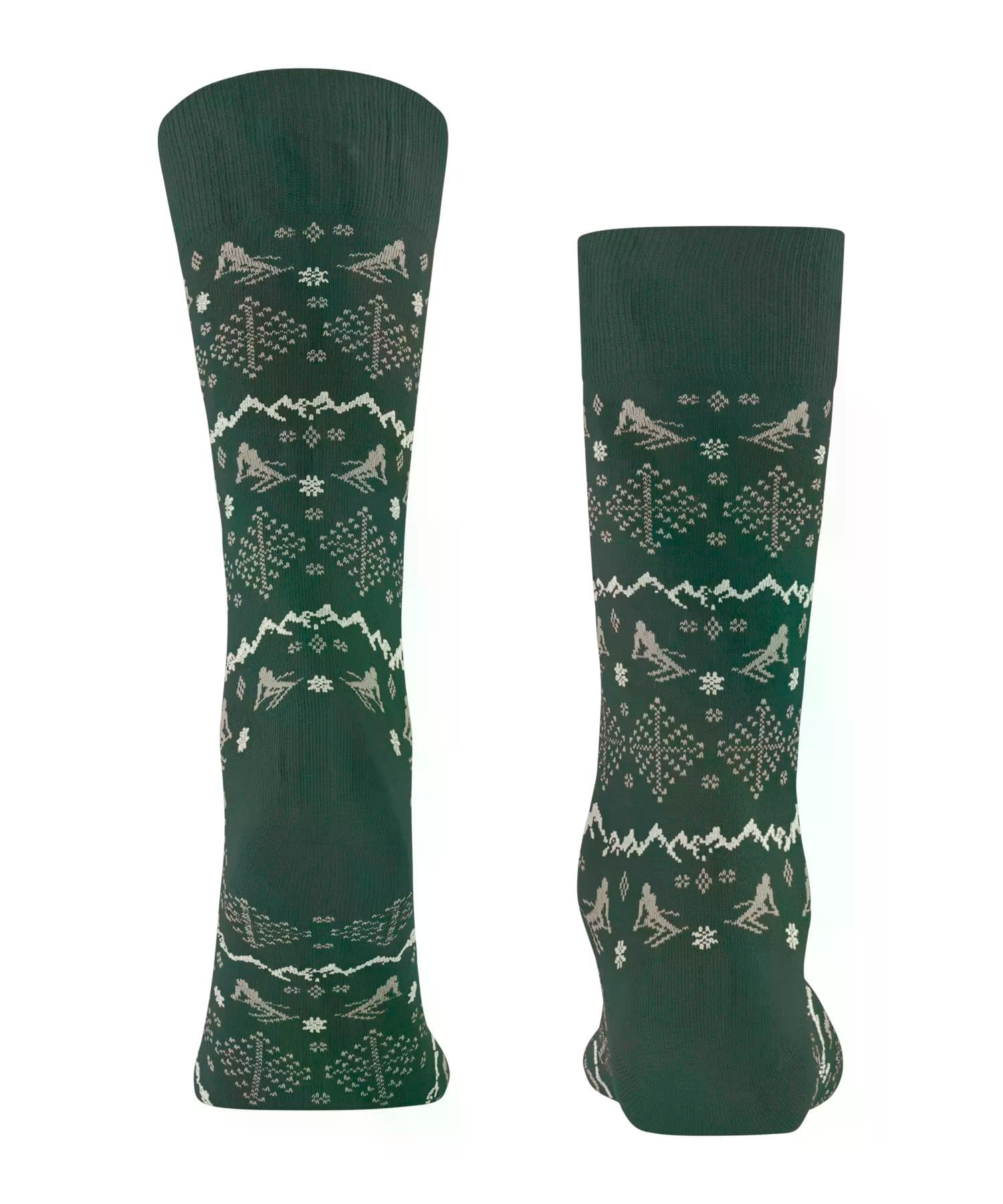falke-ski-slope-so-socken-hunter-green-39-42-baumwolle-winter image 2
