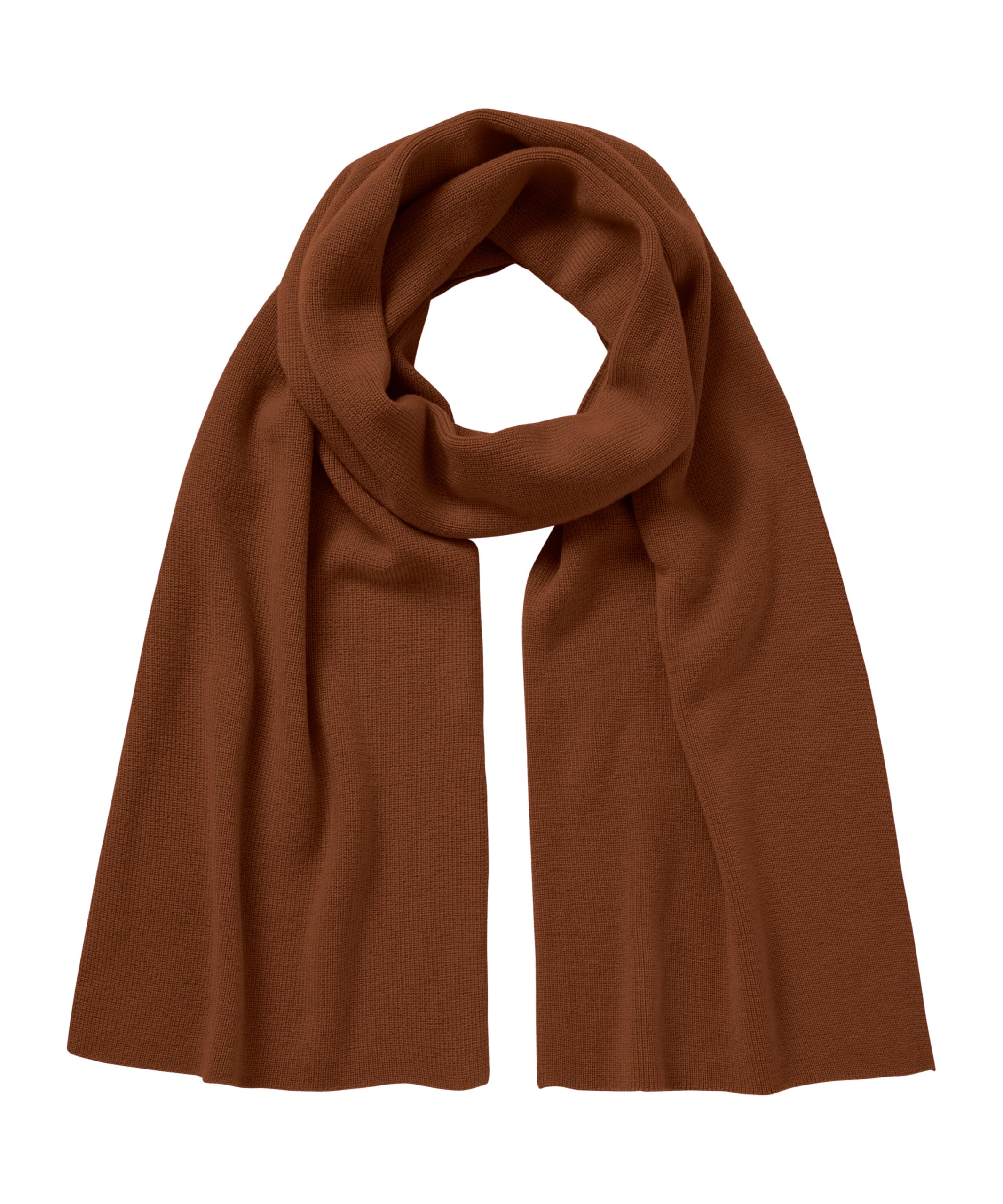 falke-merino-half-cardigan-schal-braun-brown-5100-merinowolle image 1