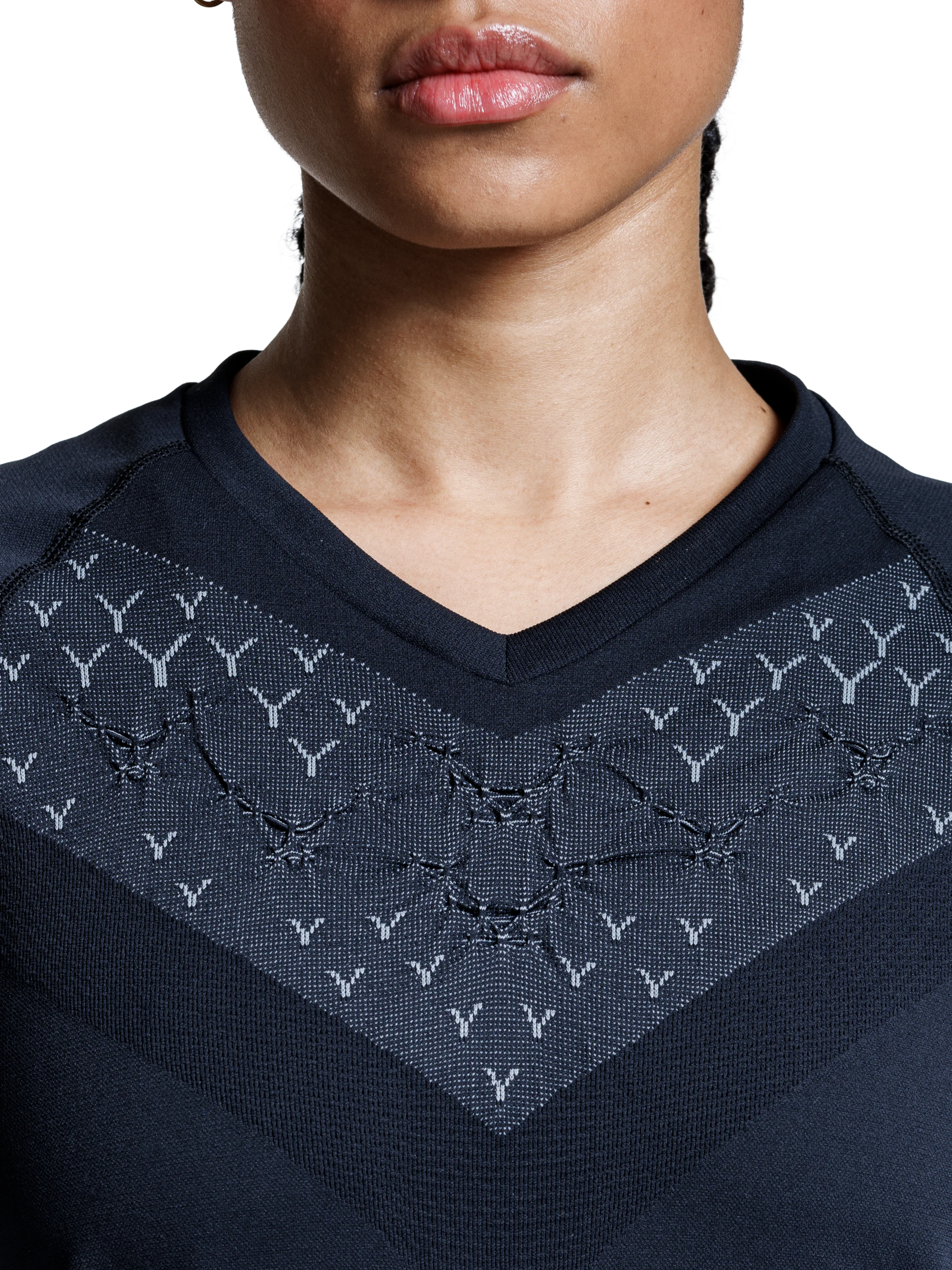 x-bionic-twyce-run-shirt-ss-damen-laufshirt-clearwater-black-k-hl image 7
