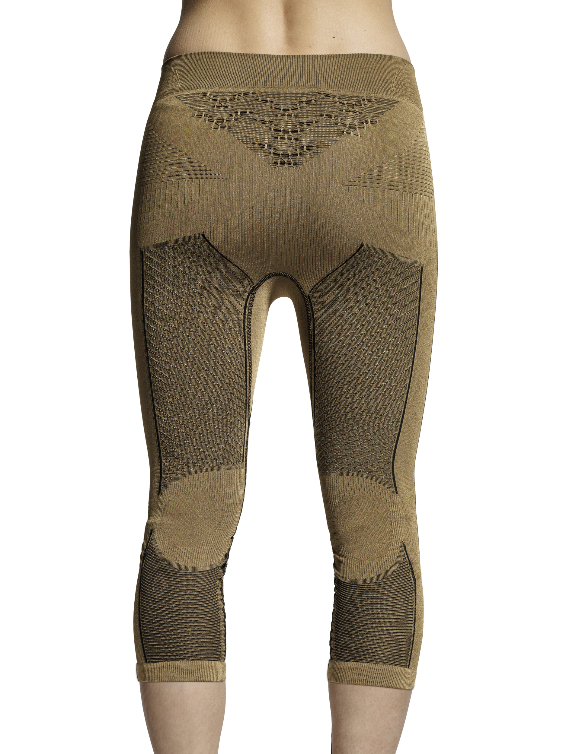 x-bionic-radiactor-4-0-pants-3-4-damen-gold-black-thermoregulierend image 6