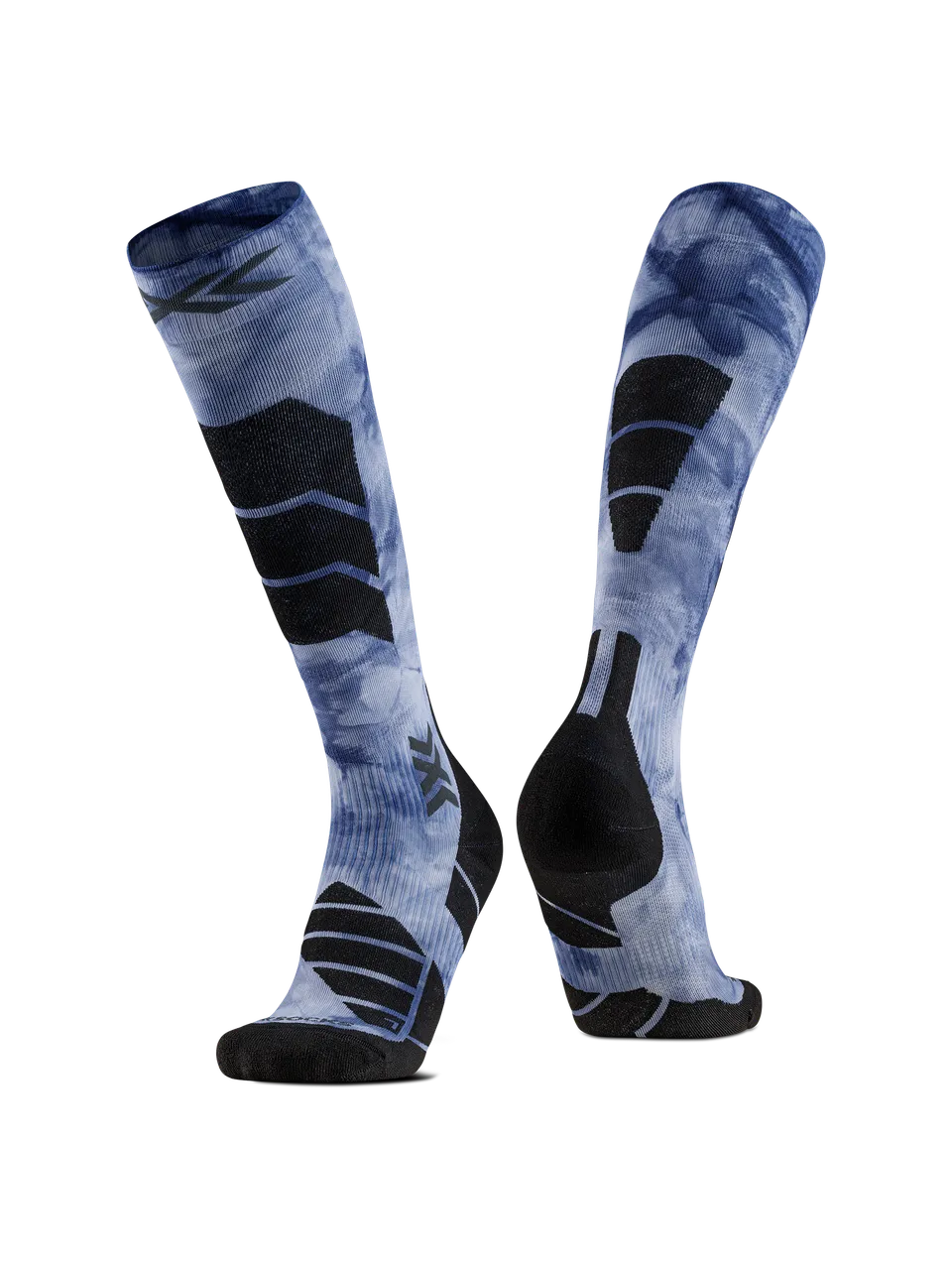 x-socks-ski-expert-wild-otc-skisocken-tiedye-x-black-marine image 1