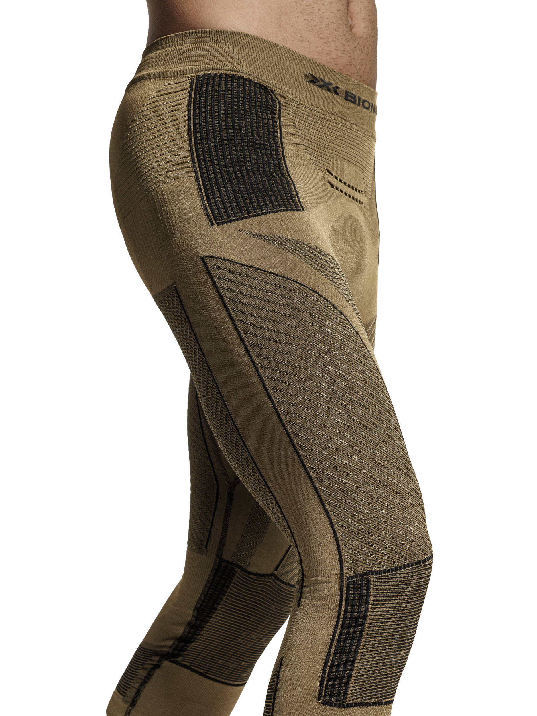 x-bionic-radiactor-4-0-pants-3-4-herren-thermohose-gold image 4