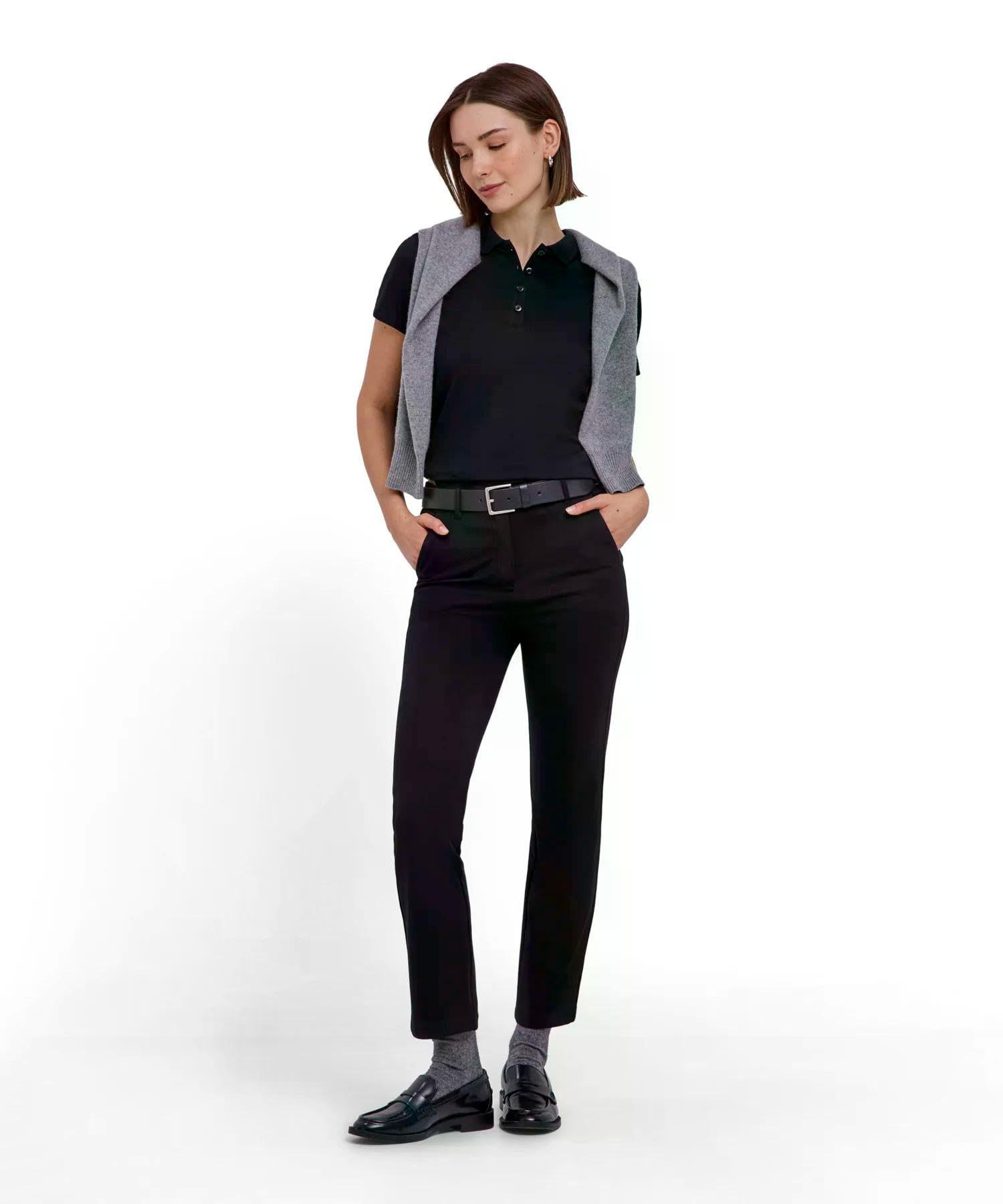 falke-cotton-touch-poloshirt-damen-wei-baumwolle image 3