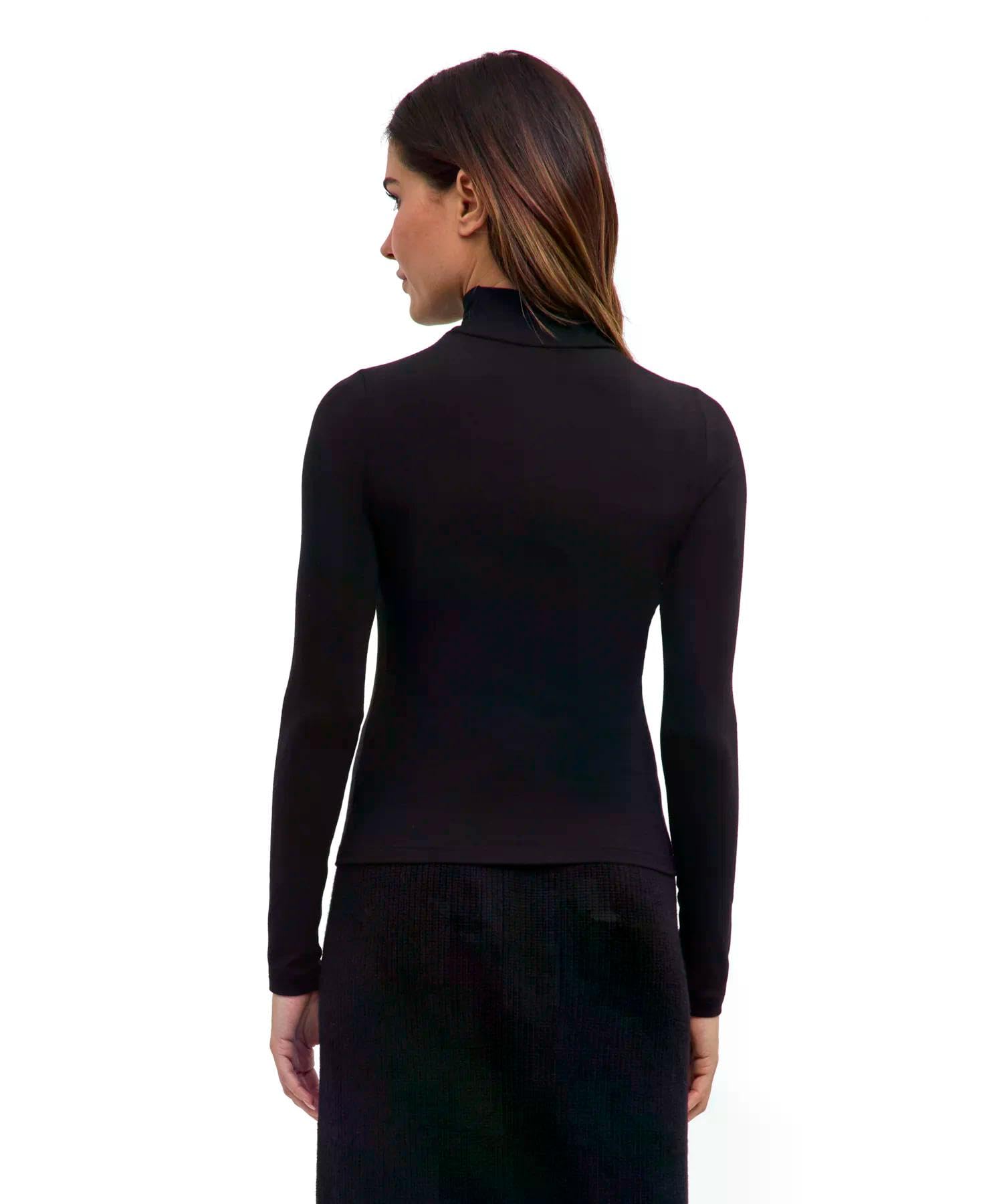 falke-merino-langarmshirt-herren-schwarz-merinowolle image 2