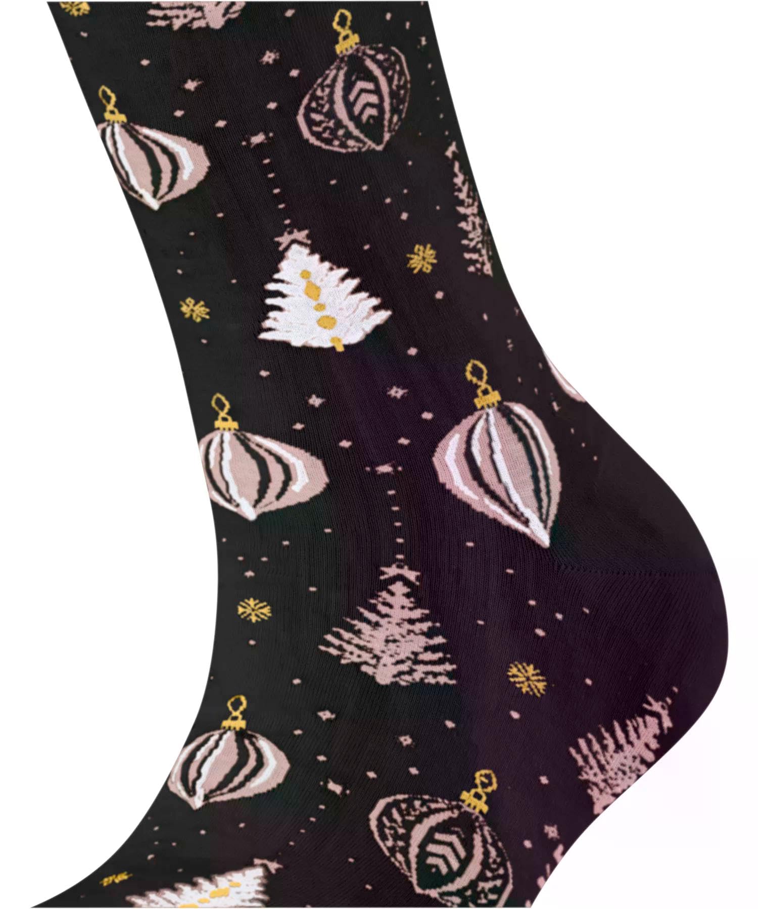 falke-holy-night-socken-black-39-42-tannenbaum image 4
