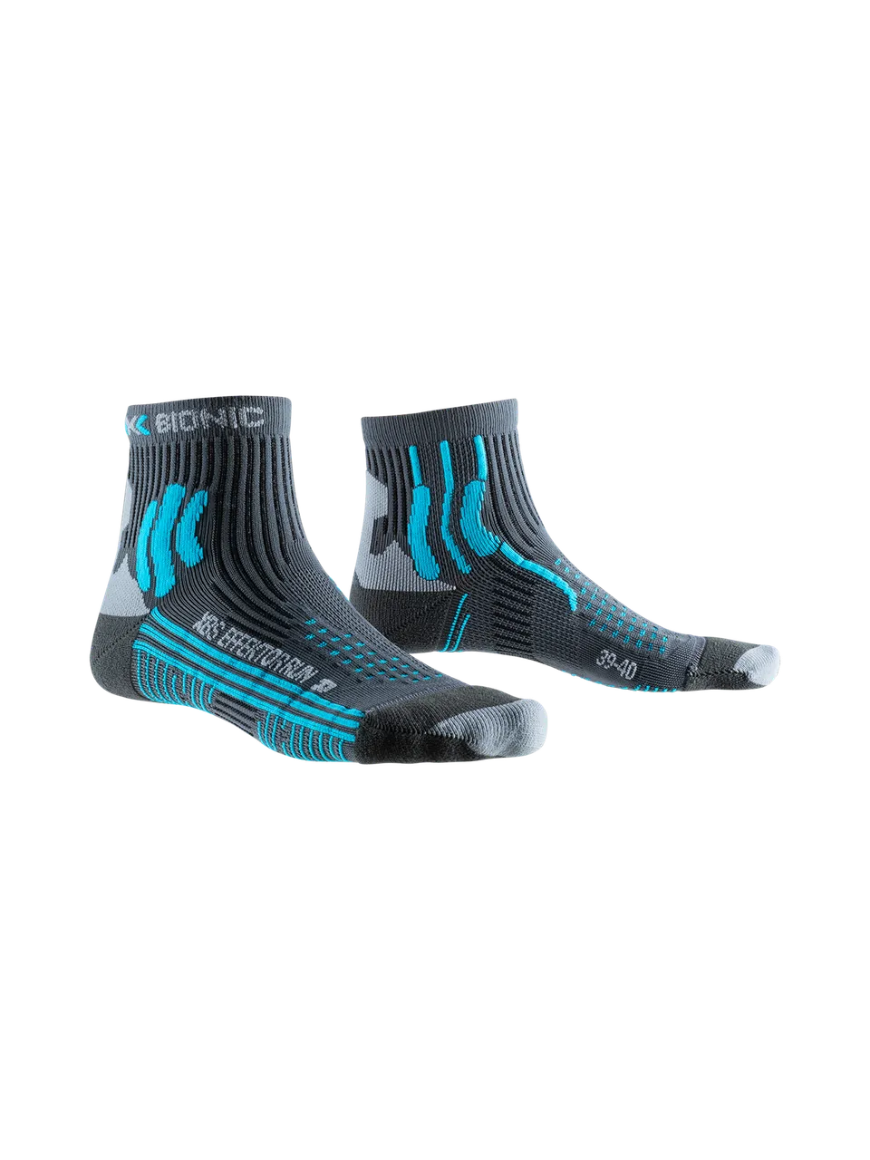 x-socks-effektor-running-wmn-laufsocken-damen-charcoal-37-38 image 1