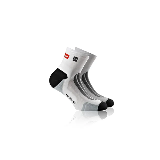 rohner-street-racing-radsocken-coolmax-gepolstert-weiss image 1