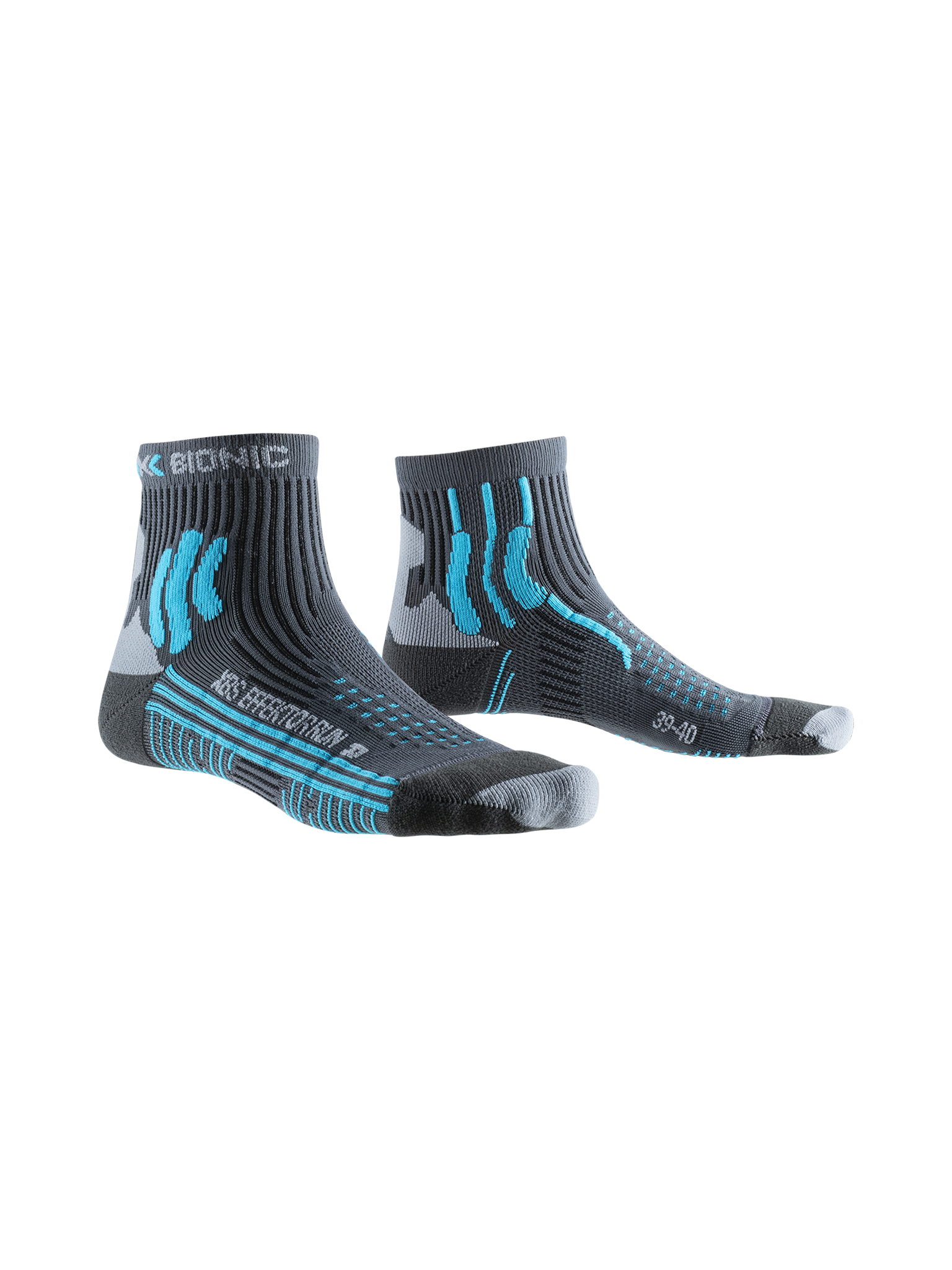 x-socks-effektor-running-wmn-laufsocken-damen-charcoal-37-38 image 1