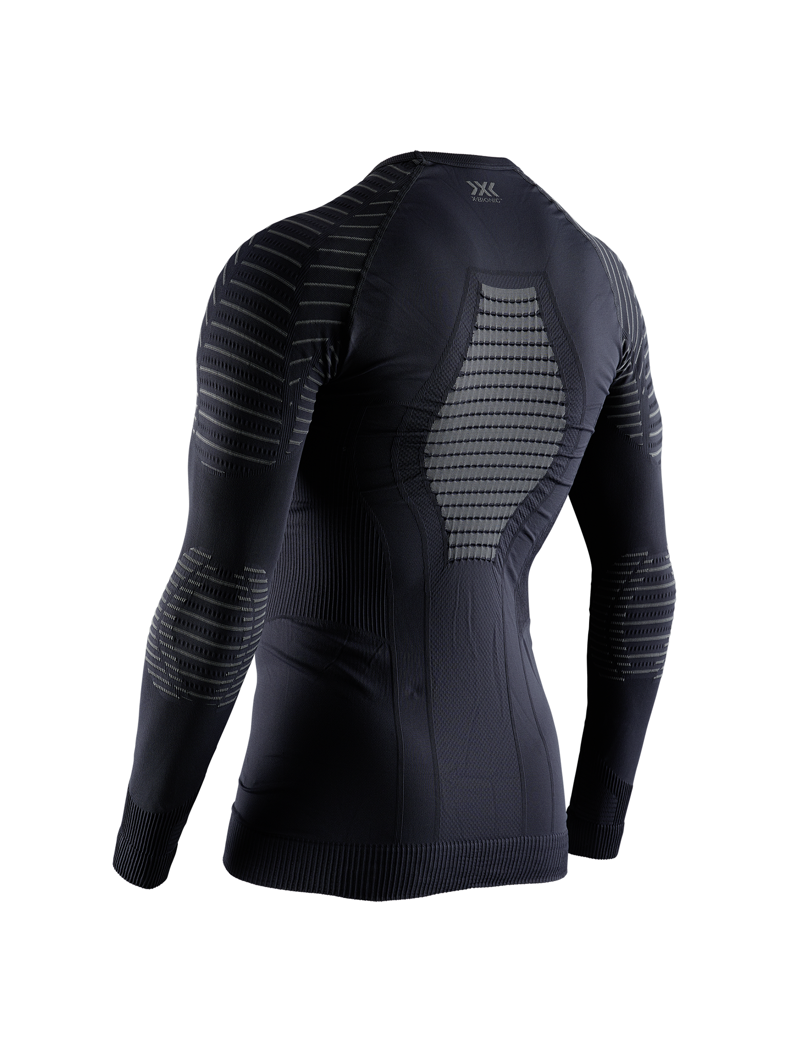 x-bionic-invent-4-0-shirt-lg-sl-funktionsshirt-herren-black-charcoal image 2