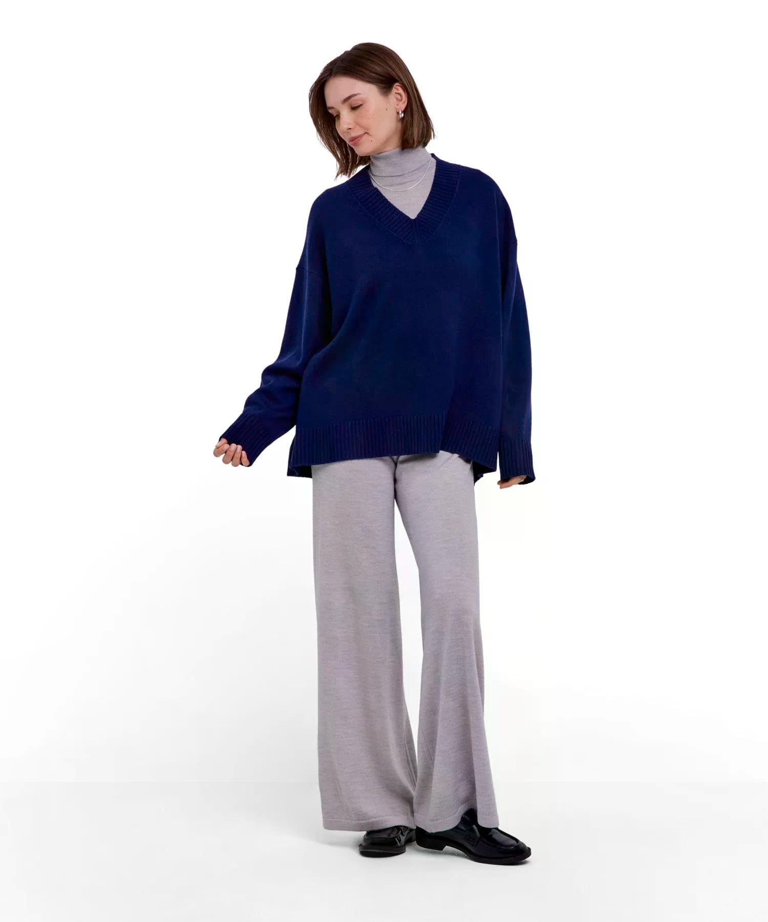 falke-cotton-touch-premium-v-neck-pullover-damen-schurwolle image 3