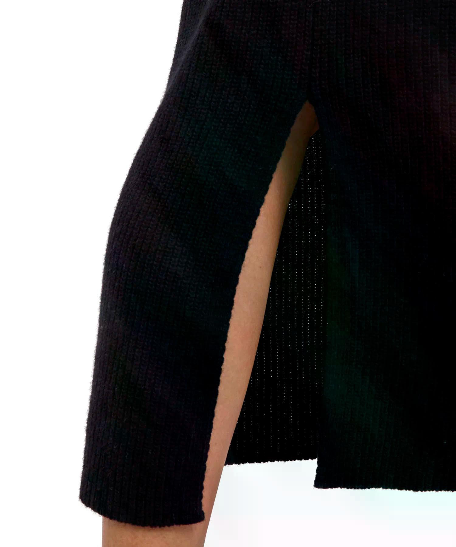falke-selection-ribbed-midi-rock-damen-schwarz-lammwolle image 6