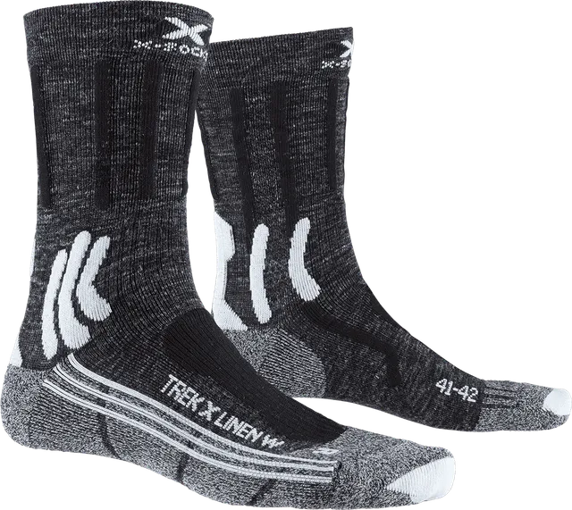 x-socks-trek-x-linen-damen-wandersocken-grau image 1
