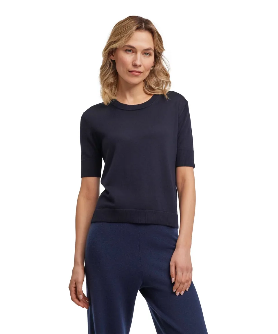 falke-merino-basic-new-merino-kurzarmshirt-damen-merinowolle image 1