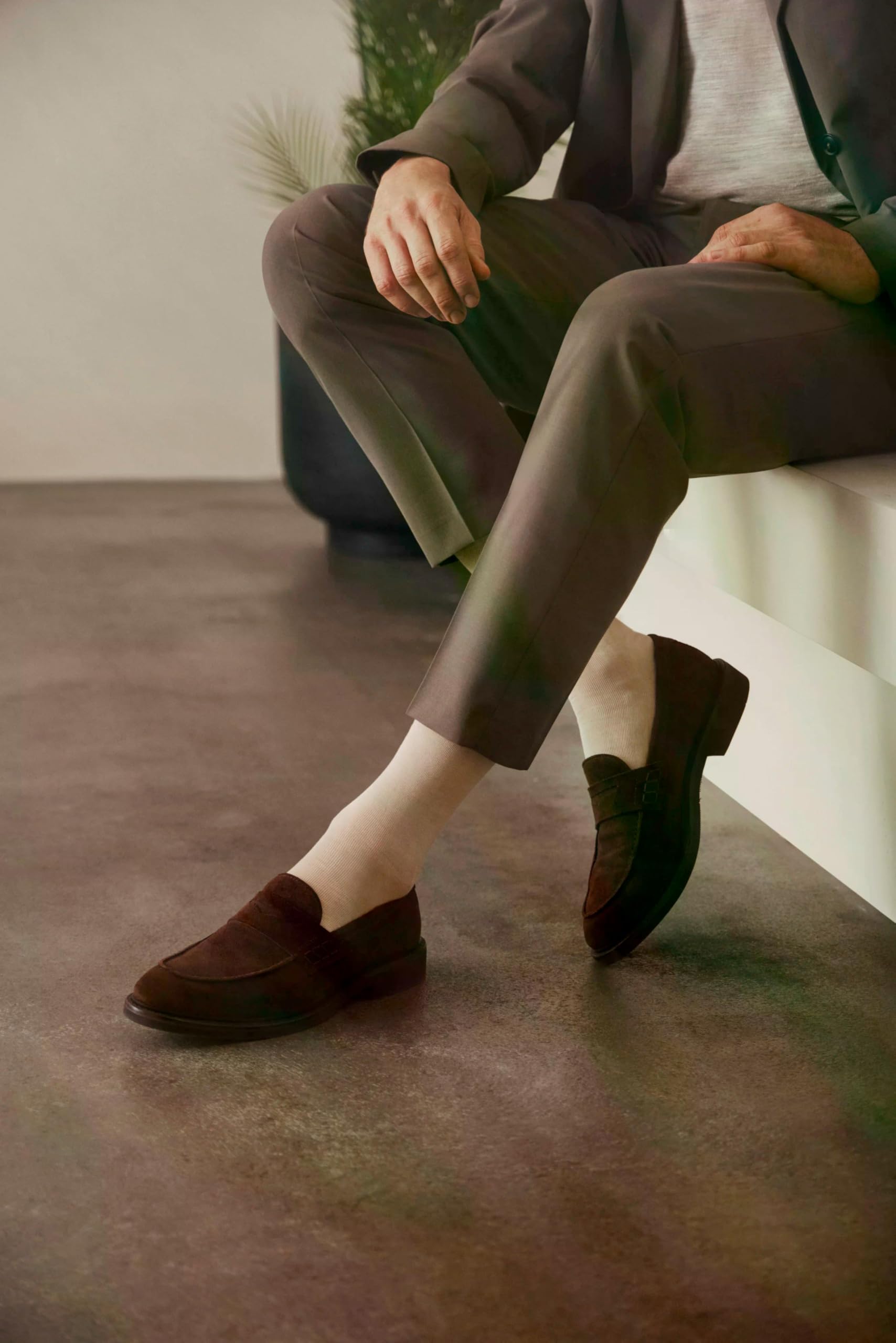 falke-sensitive-malaga-socken-herren-barolo-rot-baumwolle image 3