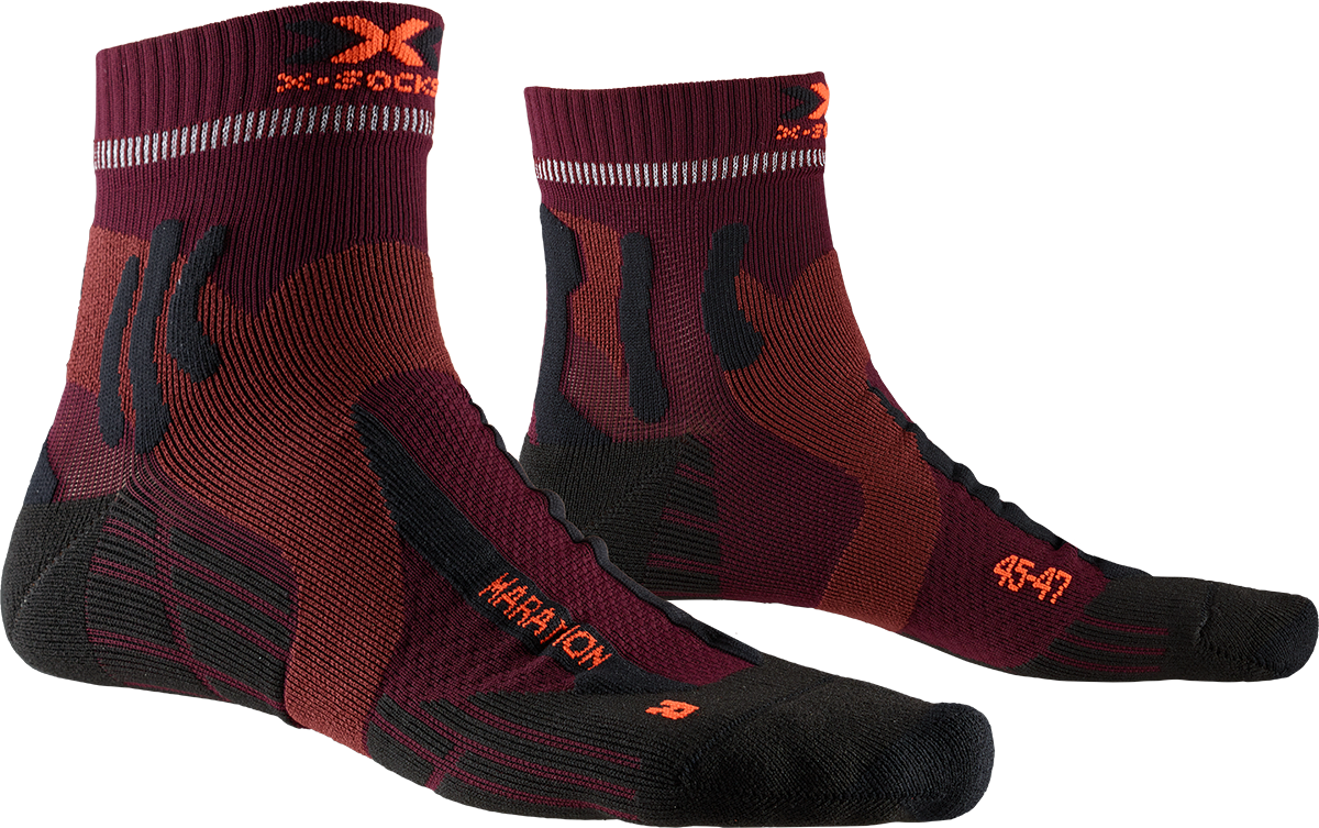 x-socks-marathon-laufsocken-opal-black-42-44-achillesschutz image 4