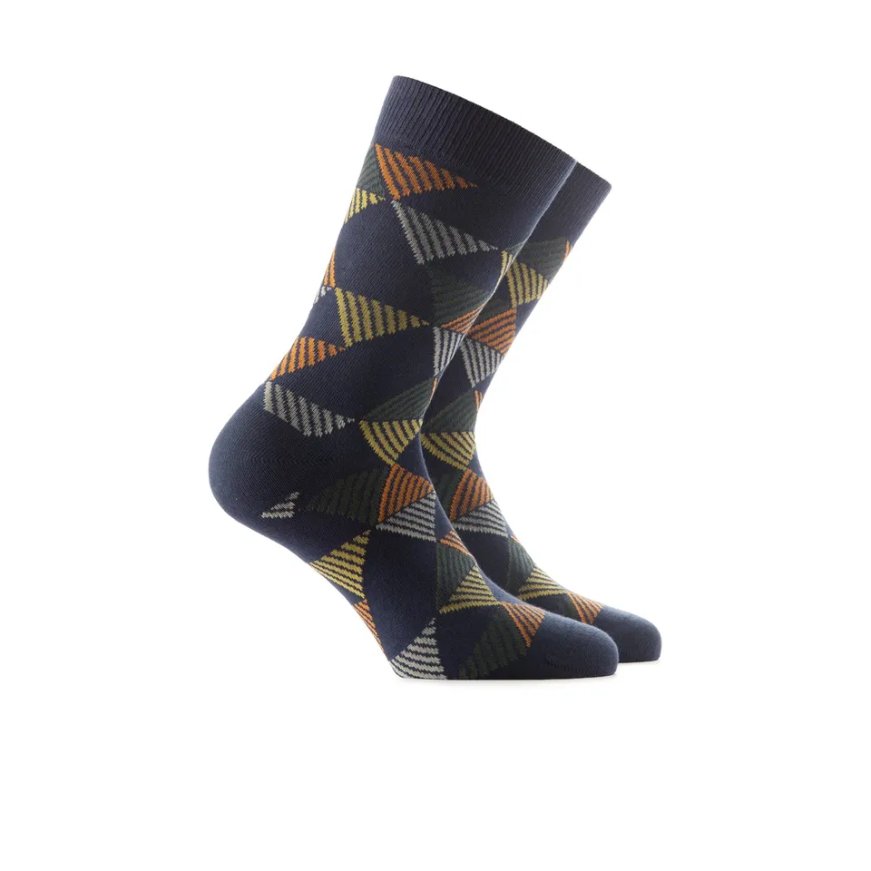 rohner-fashion-socken-blue-violet-temperaturausgleichend image 1