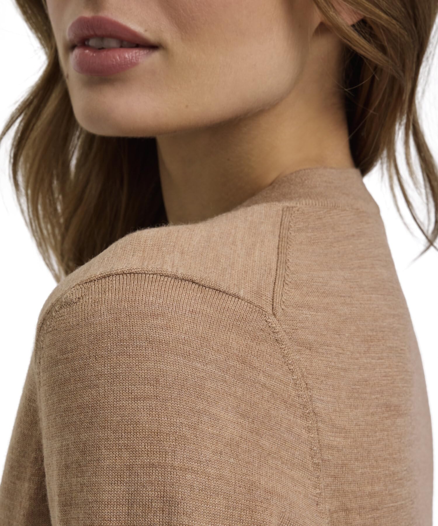 falke-cotton-touch-pullover-schwarz-merinowolle-v-ausschnitt image 5