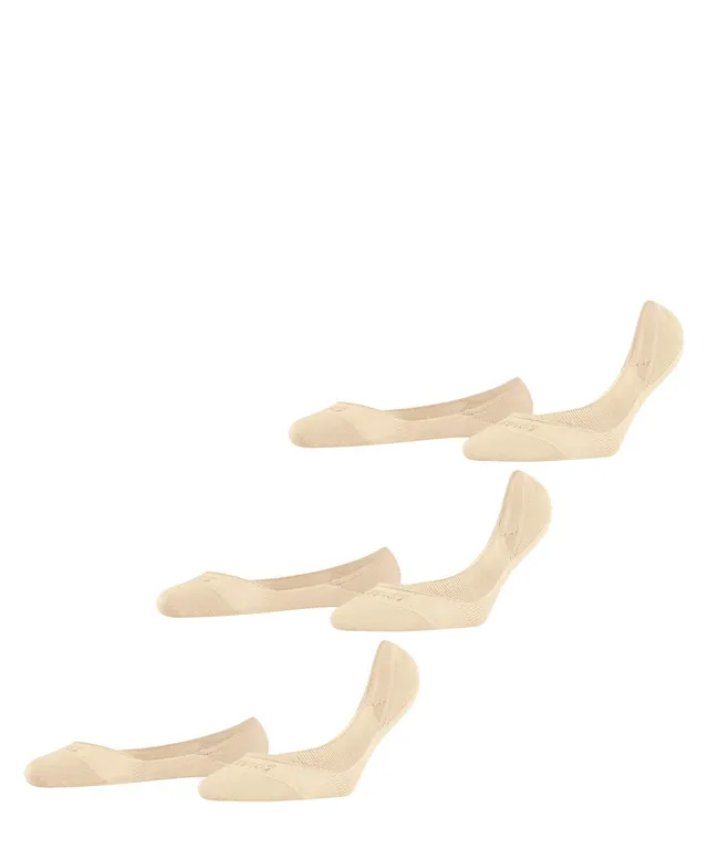 falke-step-invisible-f-linge-39-40-schwarz-3-paar-baumwolle image 1
