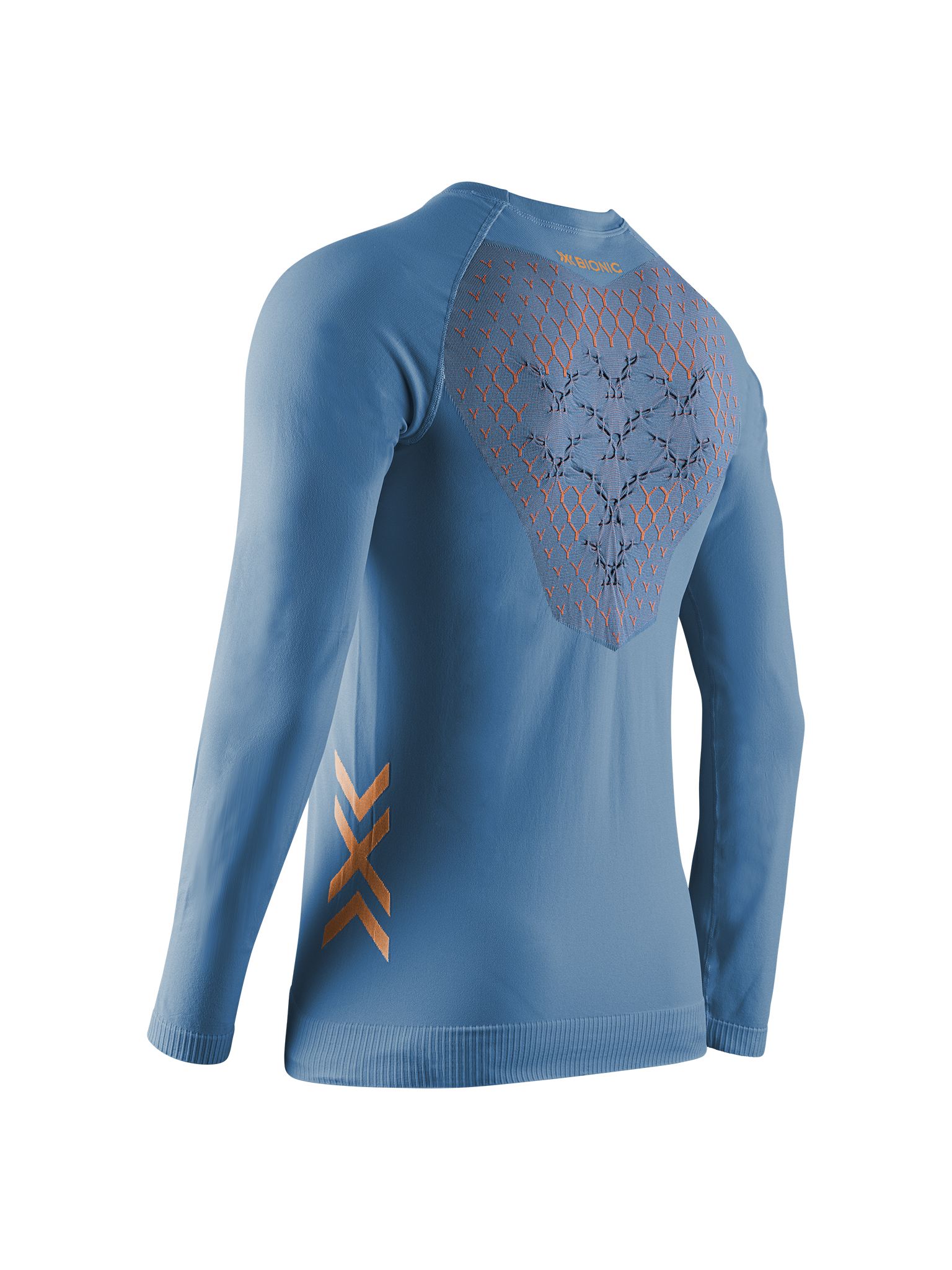 x-socks-twyce-run-shirt-ls-men-laufshirt-langarm-mineral-blue image 2