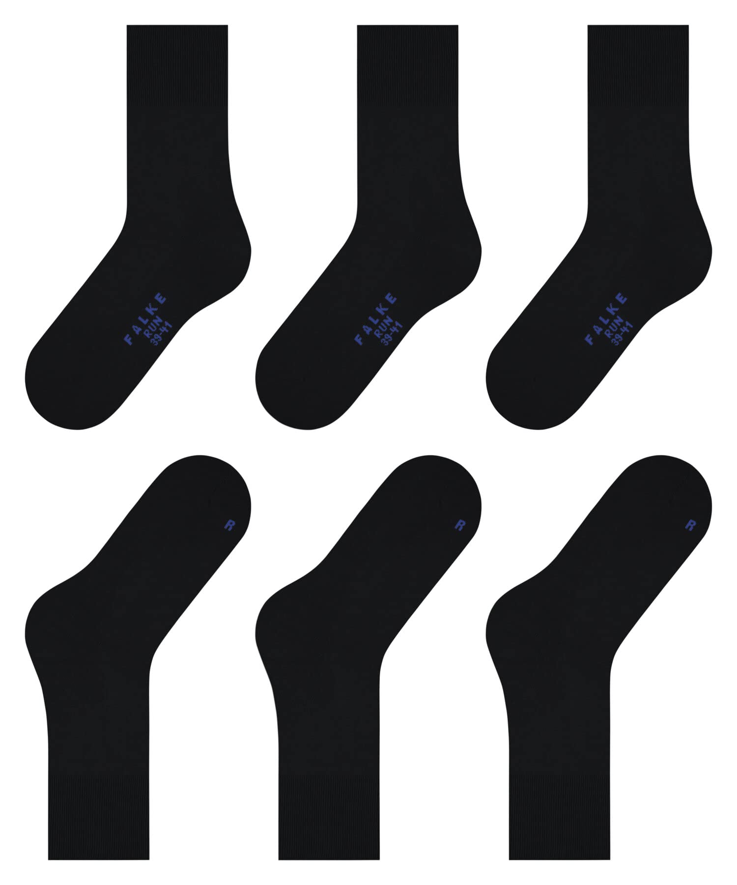 falke-ru4-run-3-pack-socken-baumwolle-marine-44-45 image 5