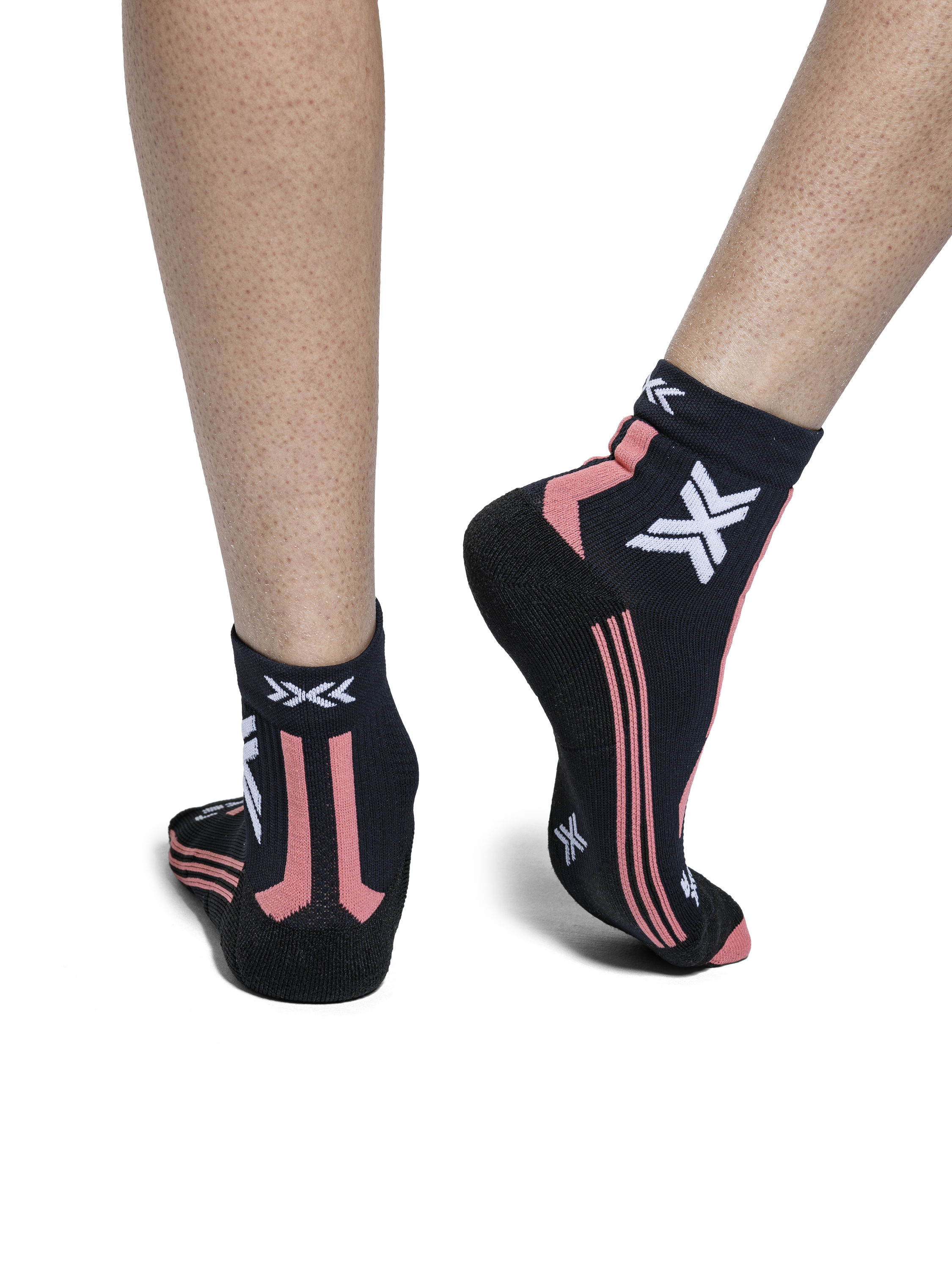 x-socks-trailrun-discover-ankle-socken-damen-schwarz-rosa-37 image 5