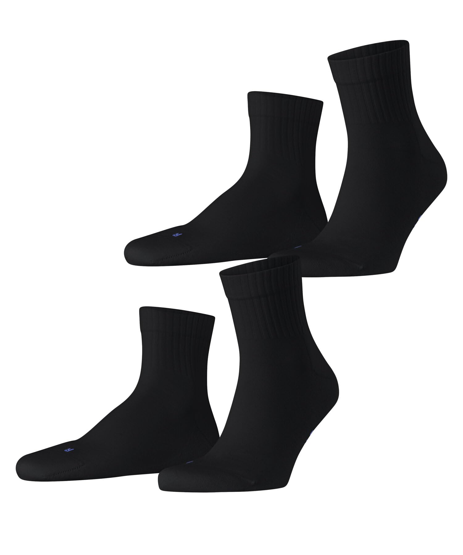 falke-ru4-run-2-pack-sneaker-socken-wei-39-41 image 1
