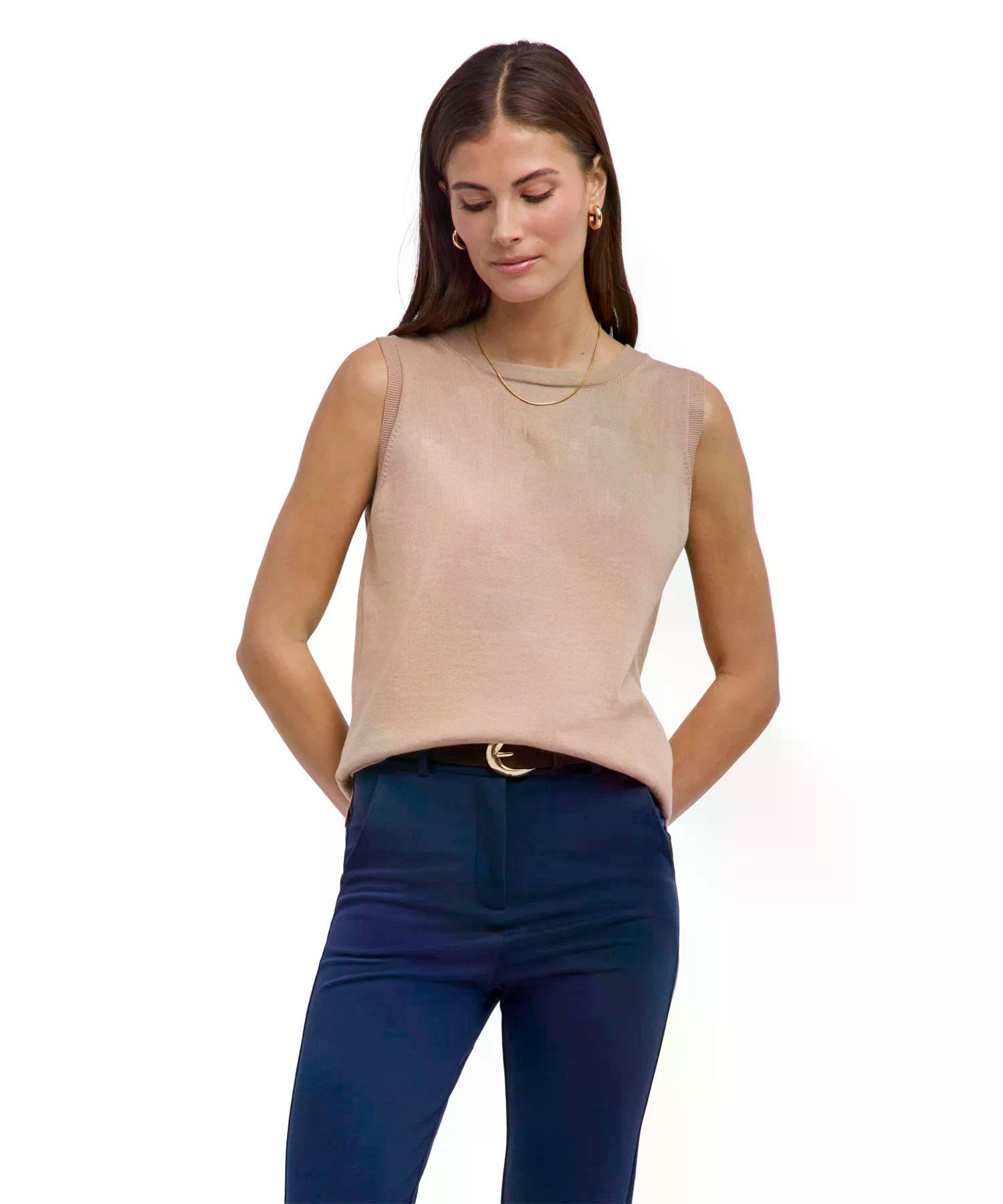 falke-cotton-touch-strick-top-weste-wei-bio-baumwolle image 8
