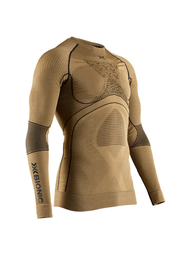x-bionic-radiactor-4-0-shirt-langarm-thermo-gold-black image 1