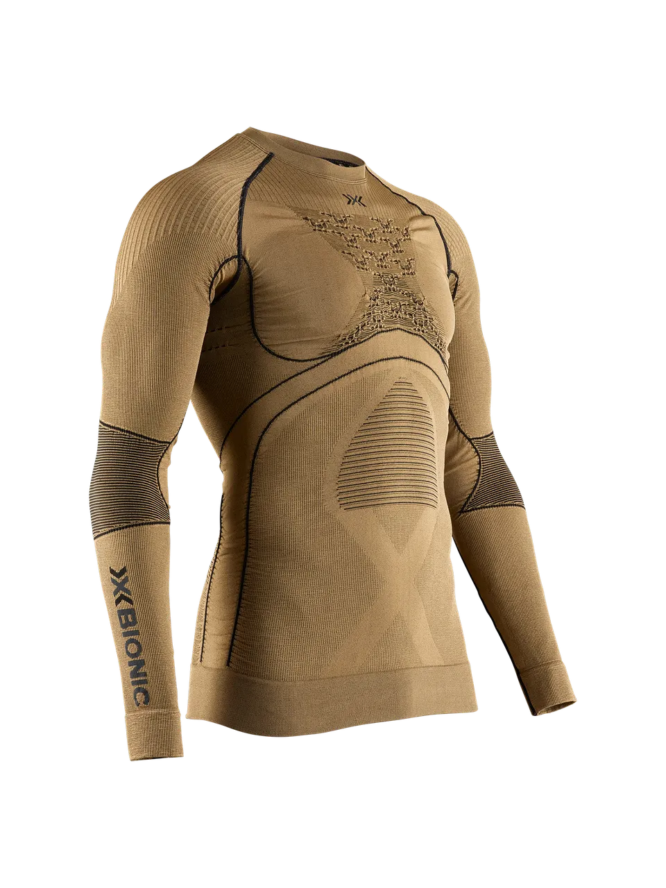 x-bionic-radiactor-4-0-shirt-langarm-thermo-gold-black image 1