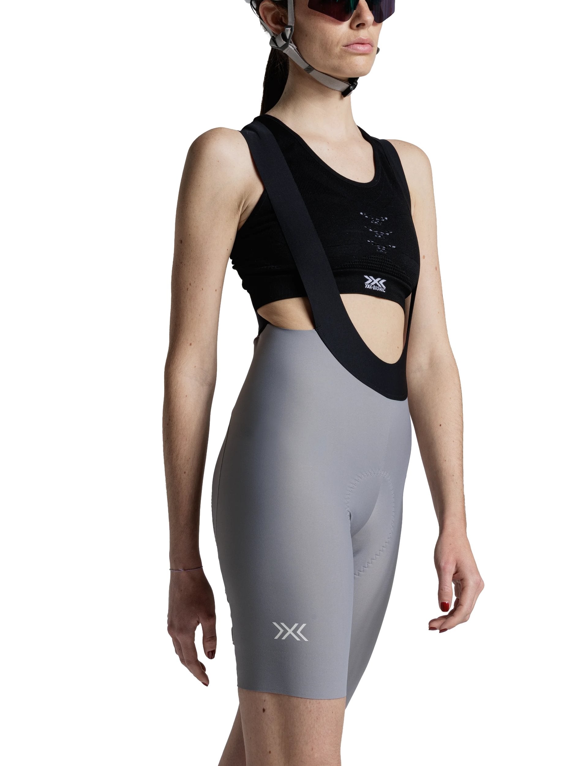 x-socks-corefusion-bib-shorts-damen-radhose-light-grey-polster image 6