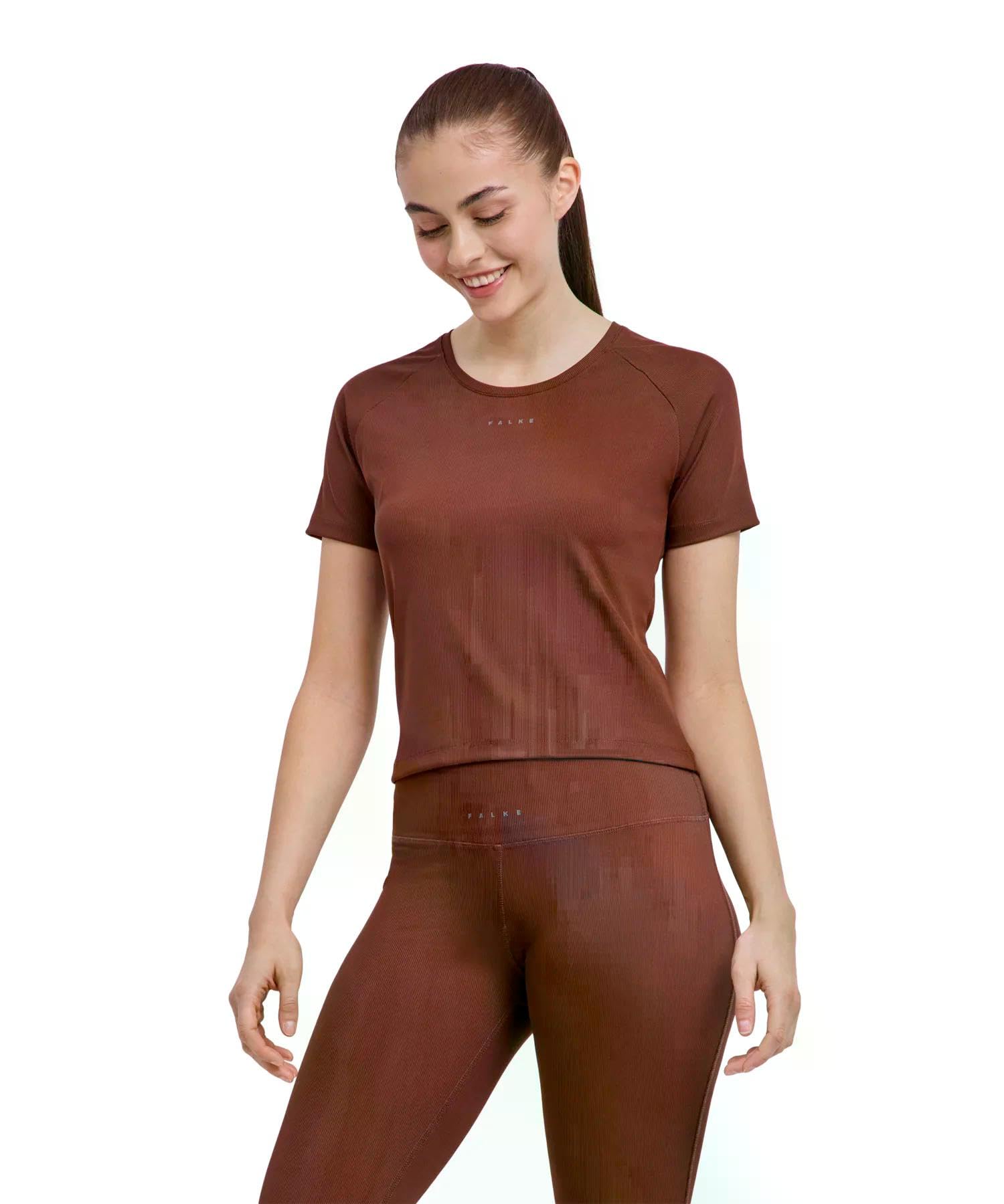 falke-true-motion-studio-t-shirt-damen-schwarz-kurzarm image 7