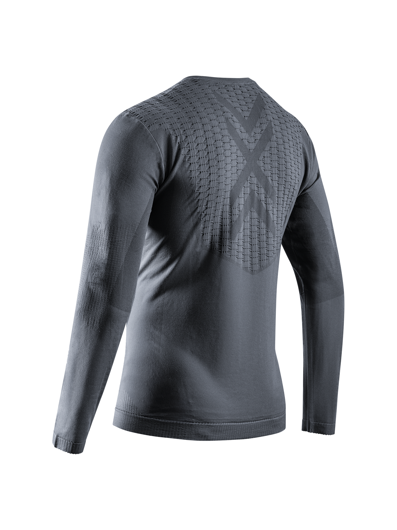 x-socks-x-ential-shirt-ls-langarmshirt-herren-rhino-grey-l image 2