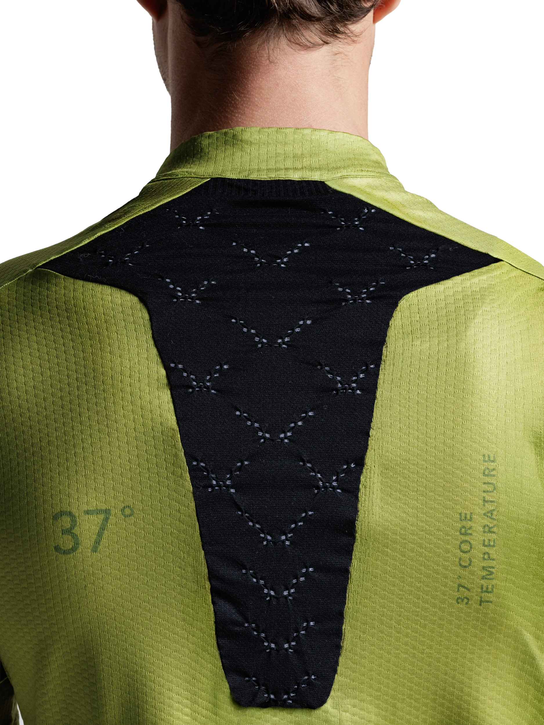 x-socks-corefusion-gravel-jersey-olive-green-m-polyester image 8