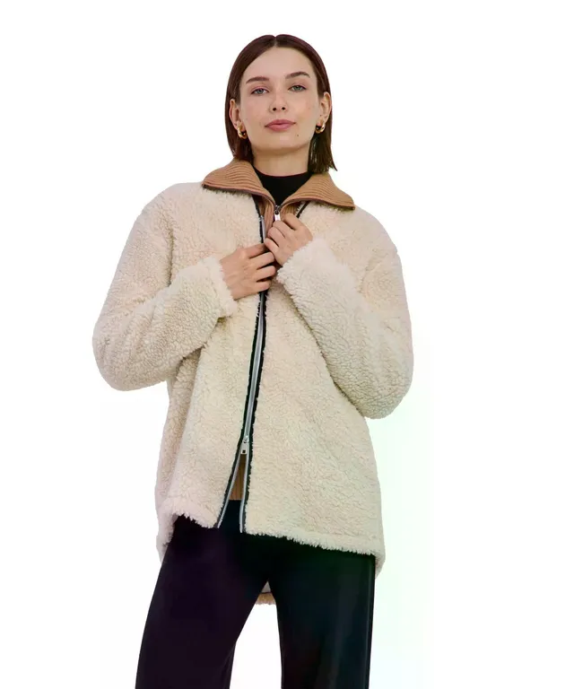 falke-sk2-selection-ski-teddy-jacke-damen-m-warm-weich image 1