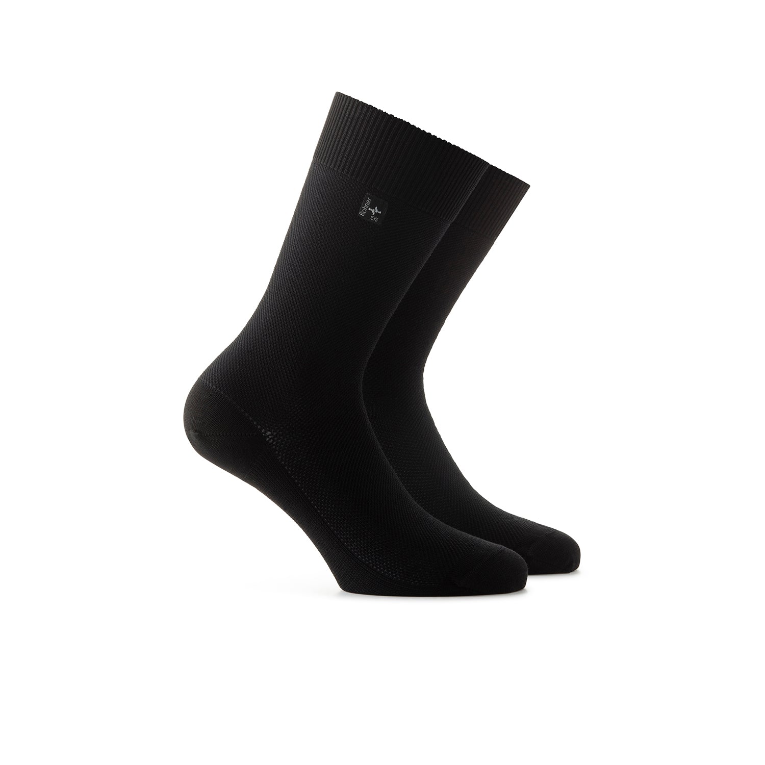 rohner-capri-herrensocken-baumwolle-schwarz-009-39-40 image 1
