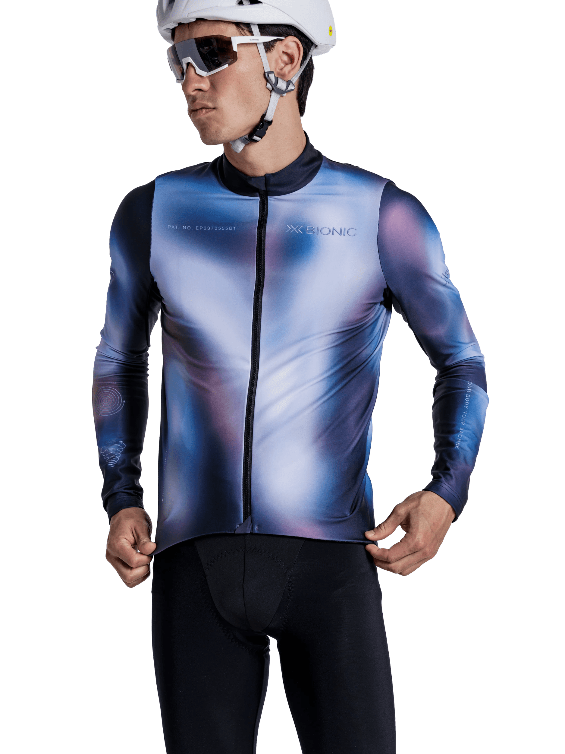 x-bionic-corefusion-ride-jersey-ls-herren-radtrikot-chrome-langarm image 3