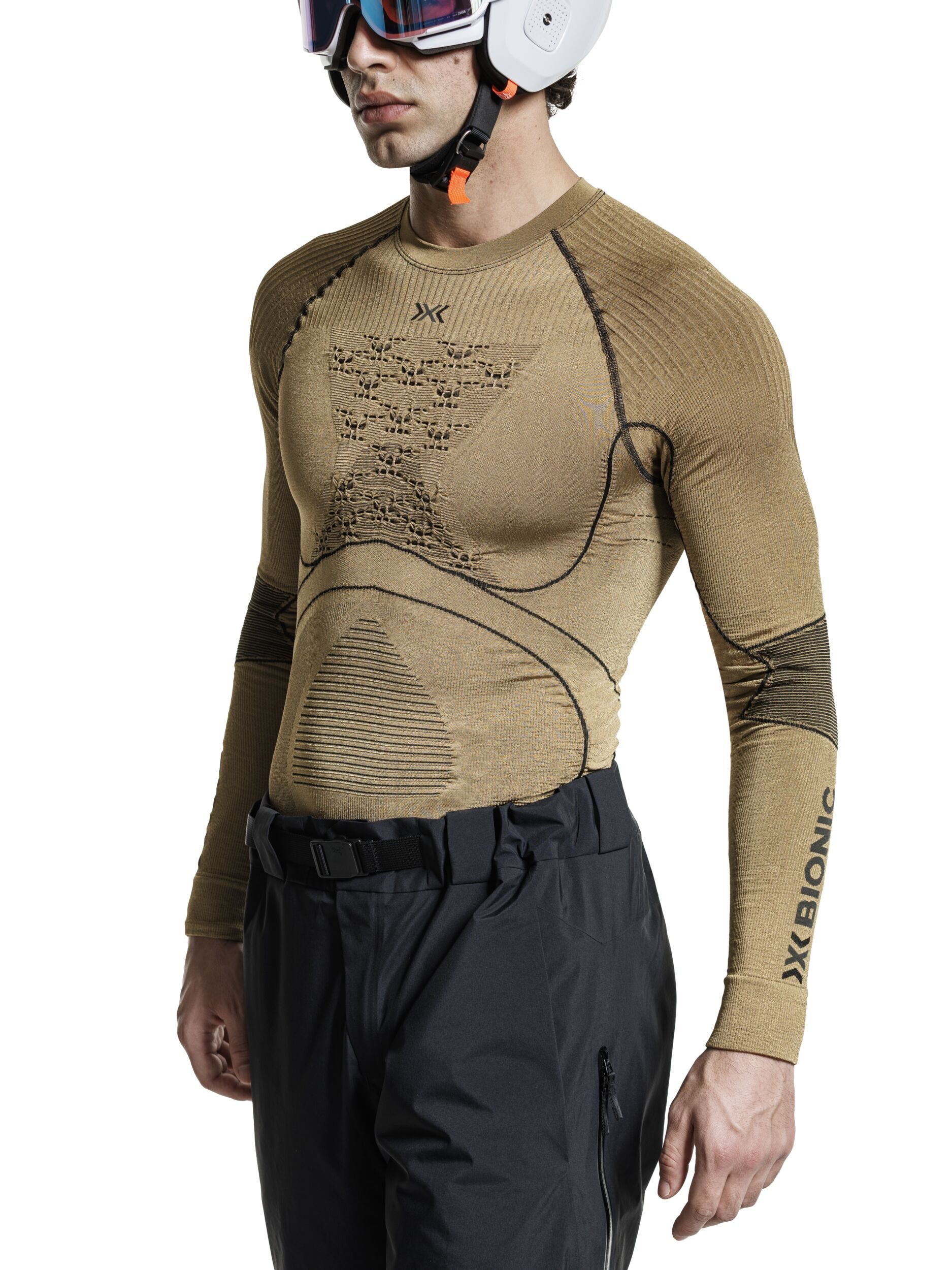 x-bionic-radiactor-4-0-shirt-langarm-thermo-gold-black image 4