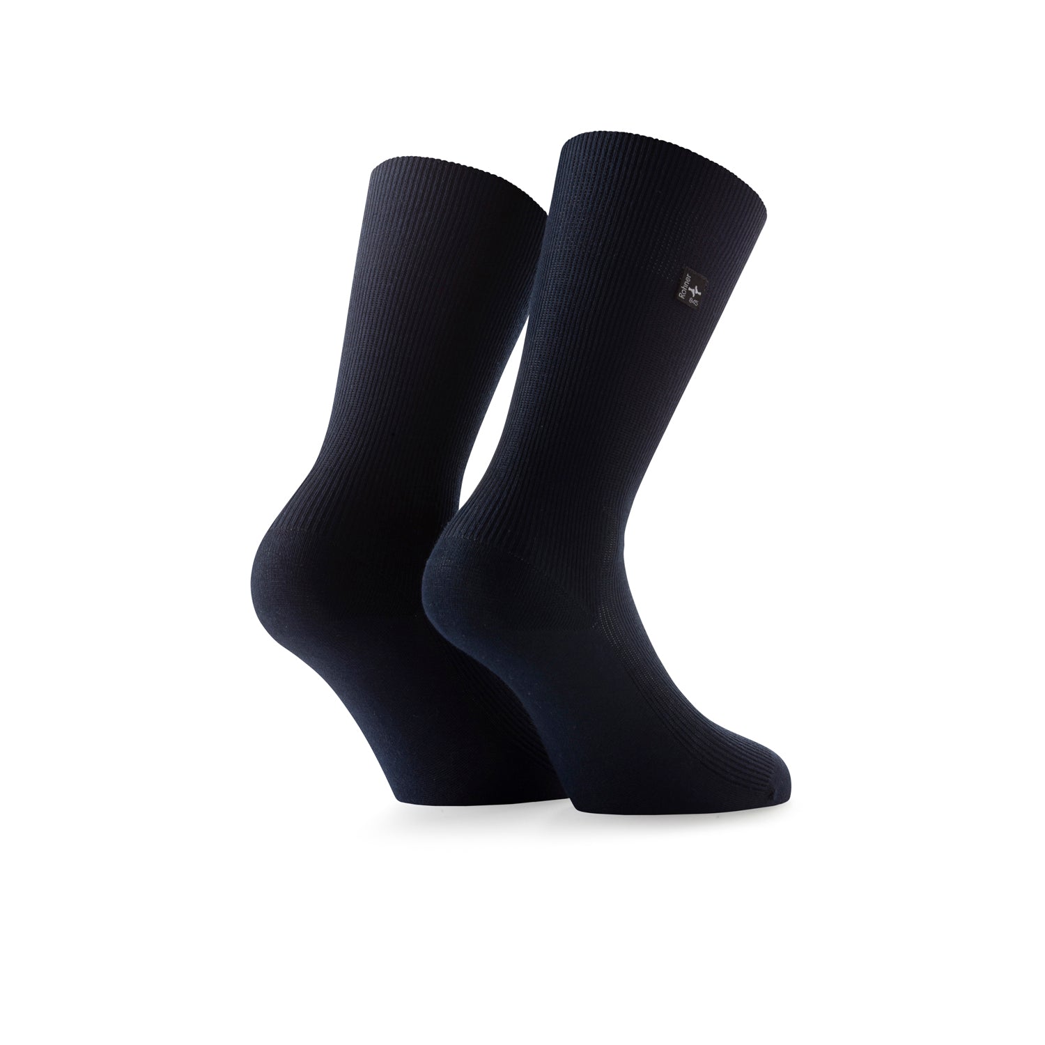 rohner-super-bw-baumwollsocken-herrensocken-schwarz-43-44 image 2
