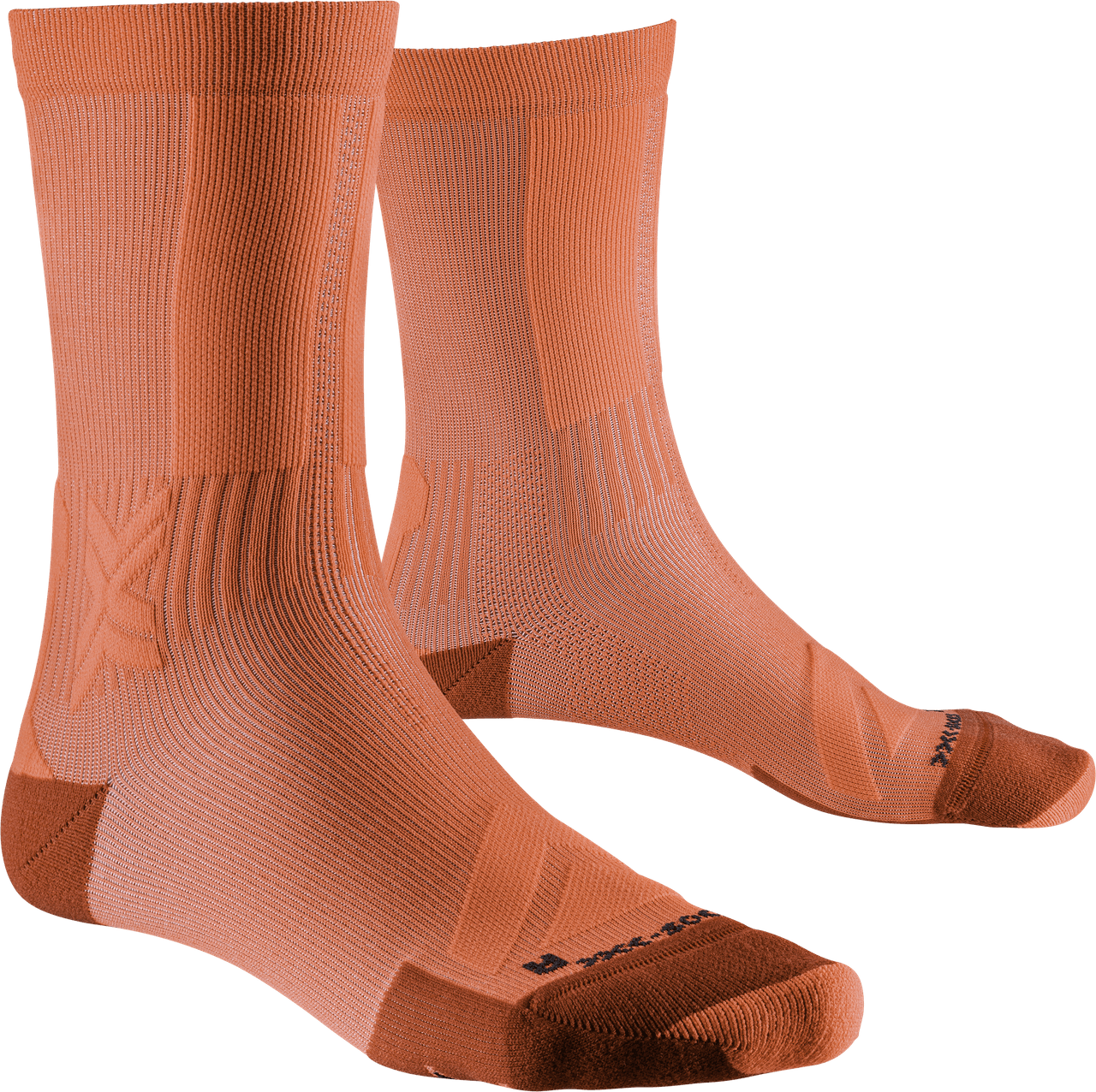 x-socks-gravel-discover-crew-radsocken-black-charcoal image 4