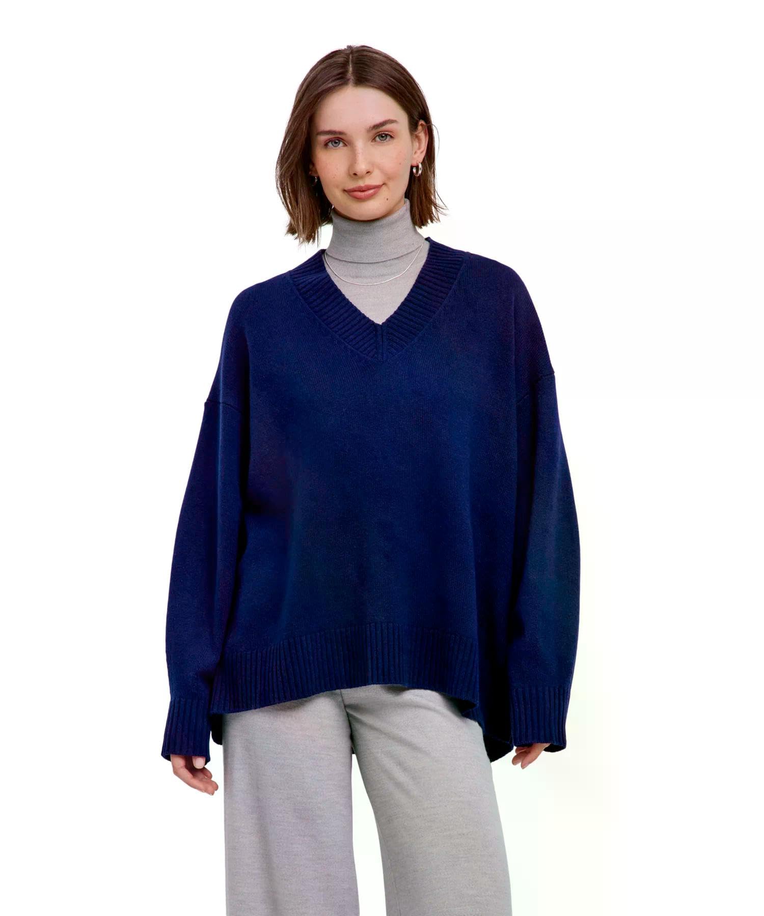 falke-cotton-touch-premium-v-neck-pullover-damen-schurwolle image 1