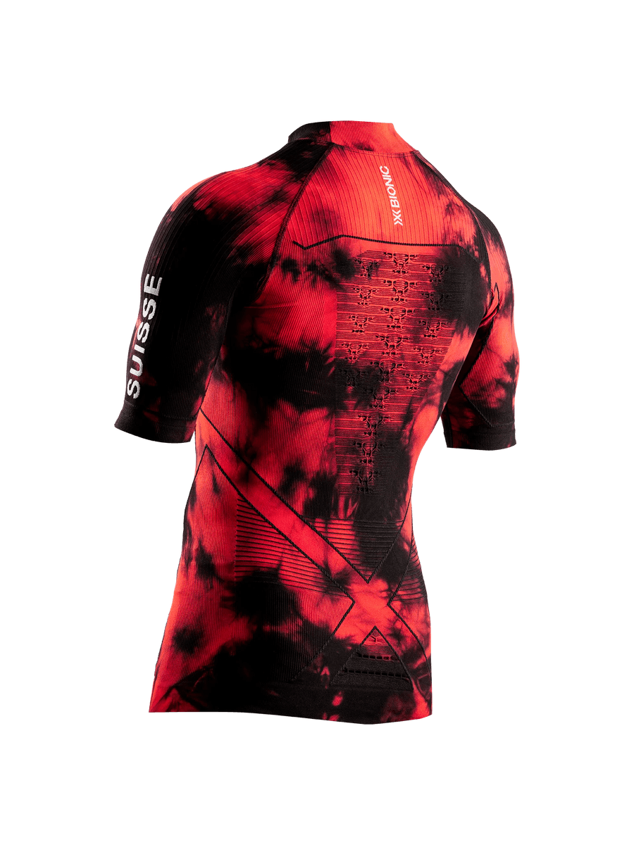 x-bionic-energy-accumulator-light-turtle-neck-shirt-m-tie-dye image 2